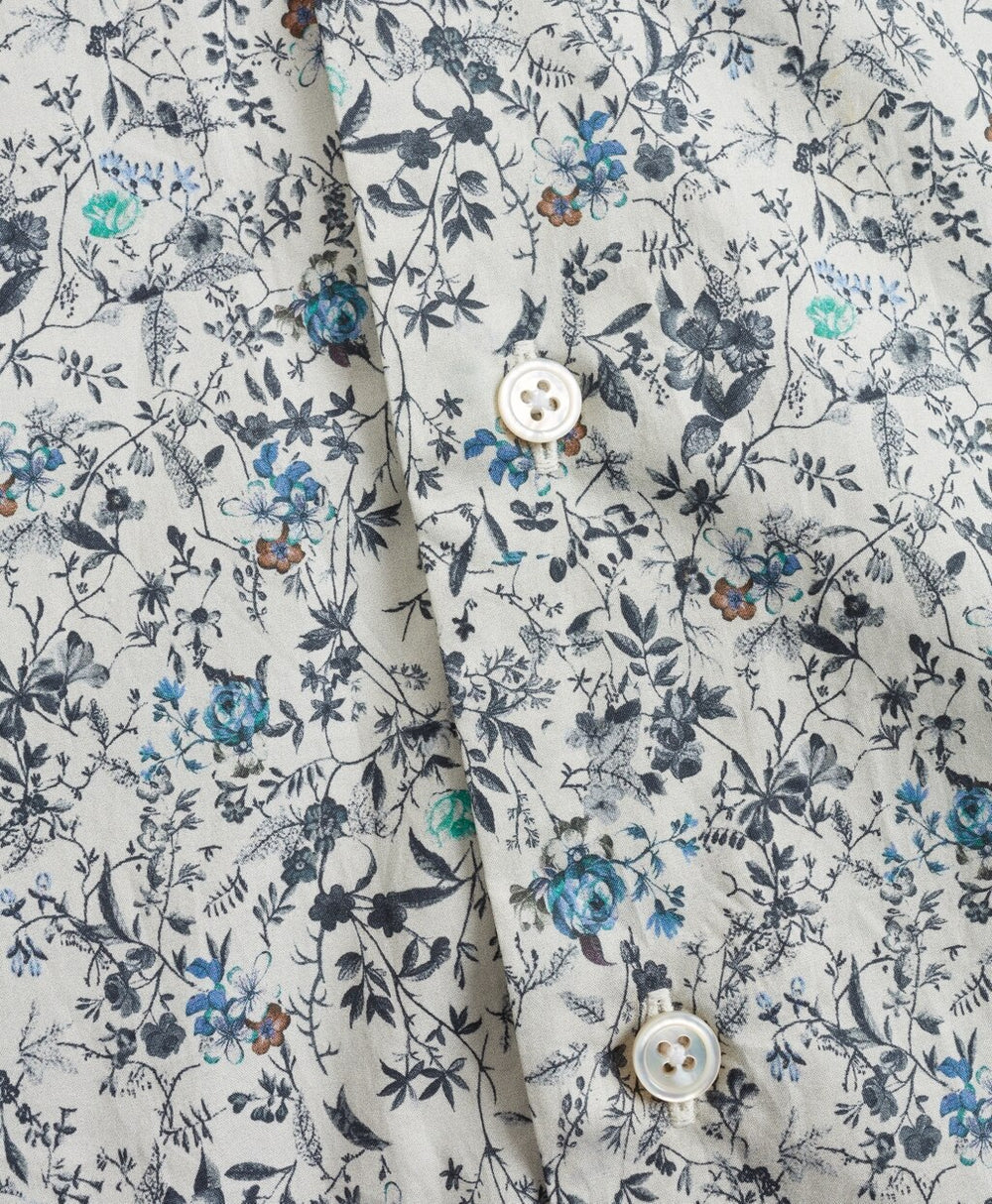Brooks Brothers Men Golden Fleece® Regent Fit White Floral Sport Shirt