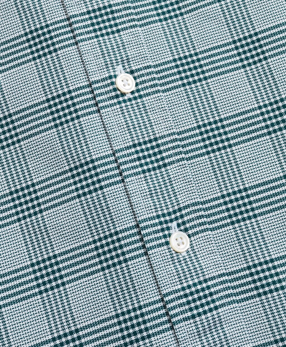 Brooks Brothers Men Milano Fit Oxford Glen Plaid Sport Shirt
