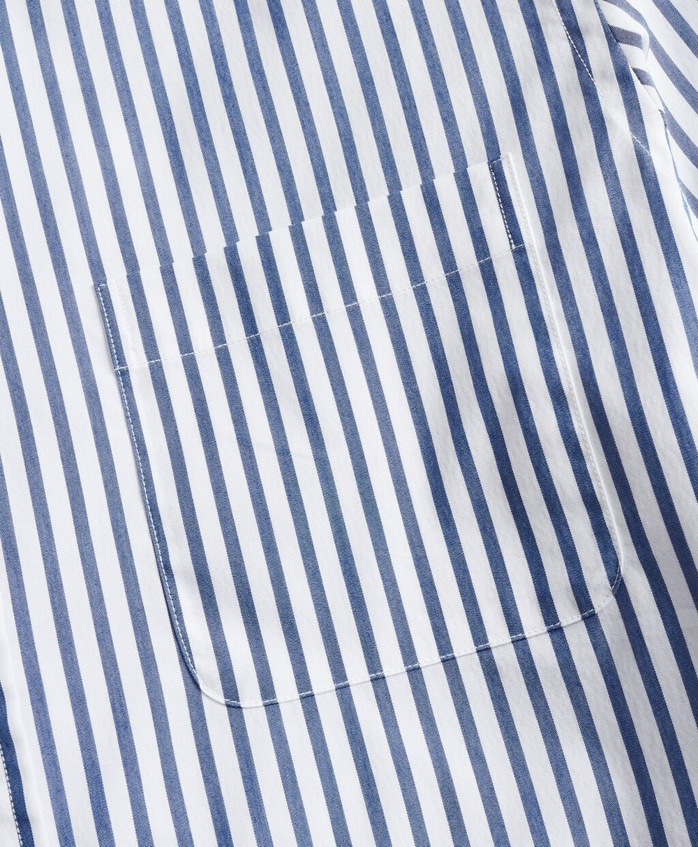 Brooks Brothers Men Performance Series Regent-Fit COOLMAX® Poplin Striped Sport Shirt