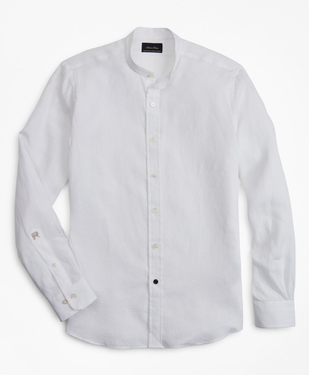 Brooks Brothers Men Riccardo Pozzoli for Brooks Brothers: The Collarless Shirt
