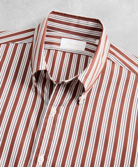 Brooks Brothers Men Golden Fleece® Regent Fitted Multi-Stripe Sport Shirt