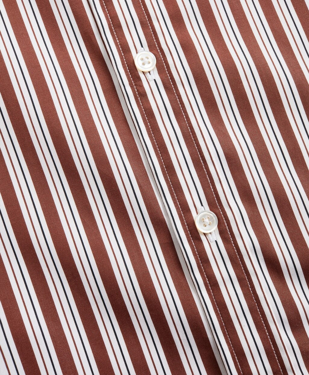 Brooks Brothers Men Golden Fleece® Regent Fitted Multi-Stripe Sport Shirt