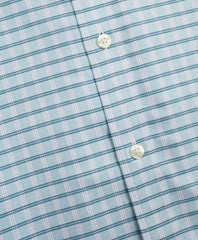 Brooks Brothers Men Stretch Regent Fitted Sport Shirt, Non-Iron Check
