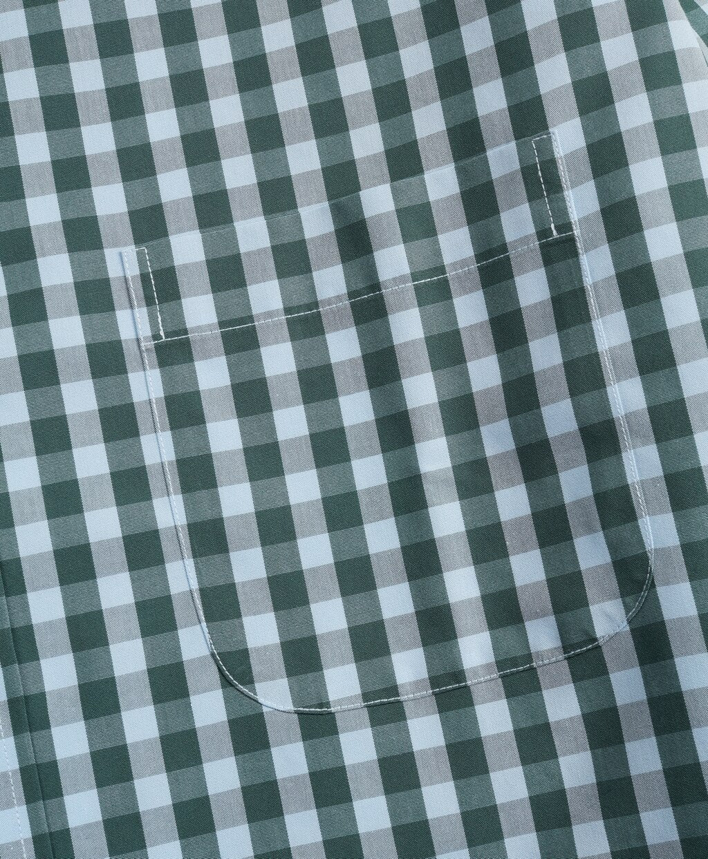 Brooks Brothers Men Stretch Regent Fitted Sport Shirt, Non-Iron Gingham