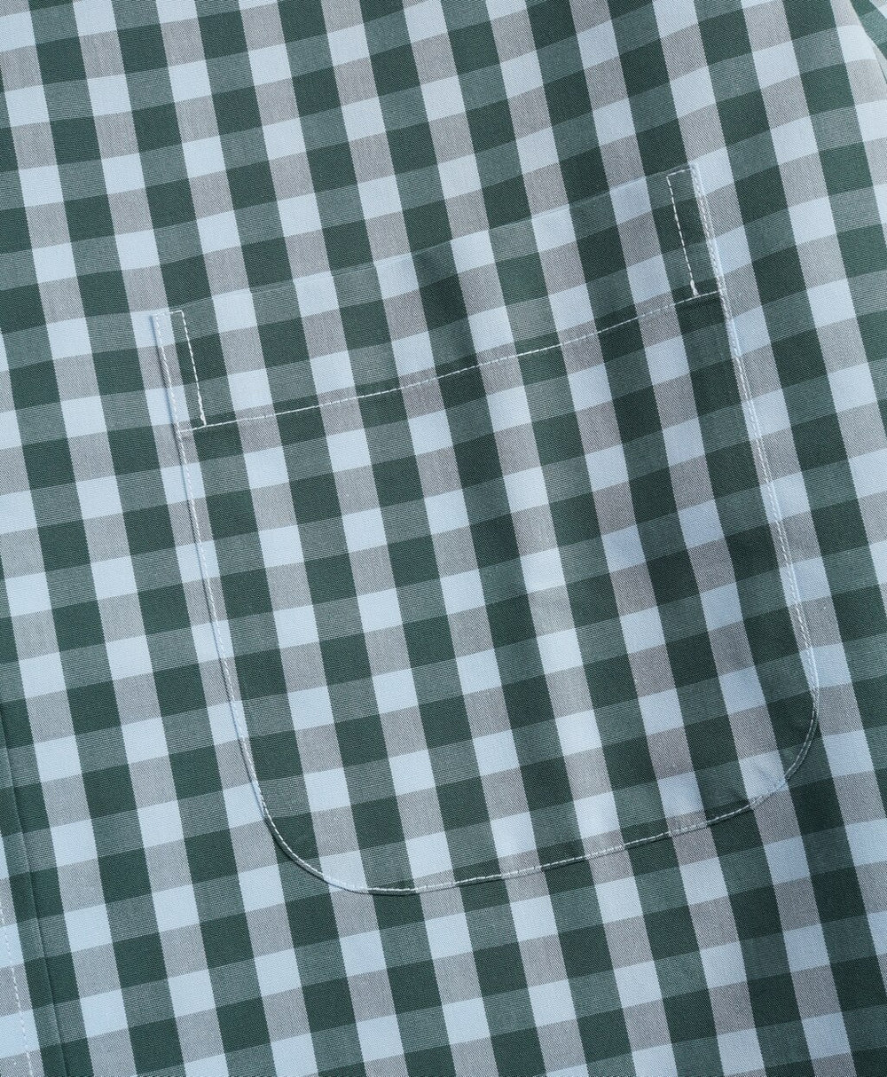 Brooks Brothers Men Stretch Regent Fitted Sport Shirt, Non-Iron Gingham