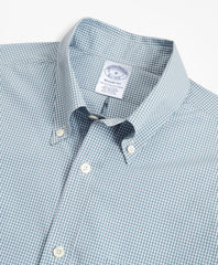 Brooks Brothers Men Regent Fitted Sport Shirt, Performance Series with COOLMAX®, Gingham