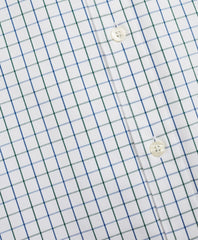 Brooks Brothers Men Stretch Madison Classic-Fit Sport Shirt, Non-Iron Windowpane