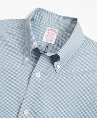 Brooks Brothers Men Madison Classic-Fit Sport Shirt, Performance Series with COOLMAX®, Gingham