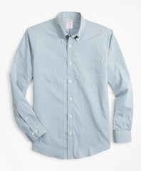 Brooks Brothers Men Madison Classic-Fit Sport Shirt, Performance Series with COOLMAX®, Gingham