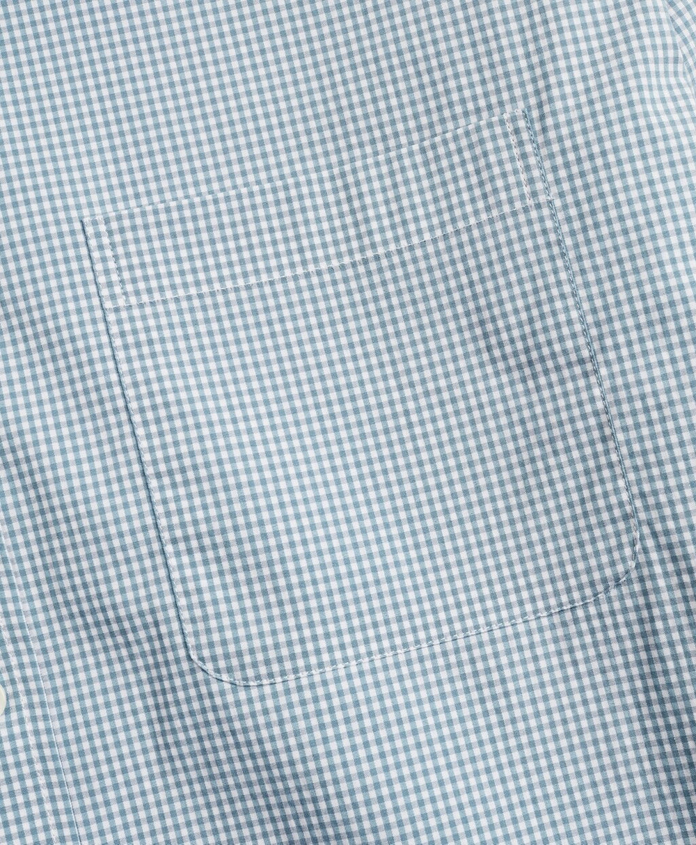 Brooks Brothers Men Milano Slim-Fit Sport Shirt, Performance Series with COOLMAX®, Gingham