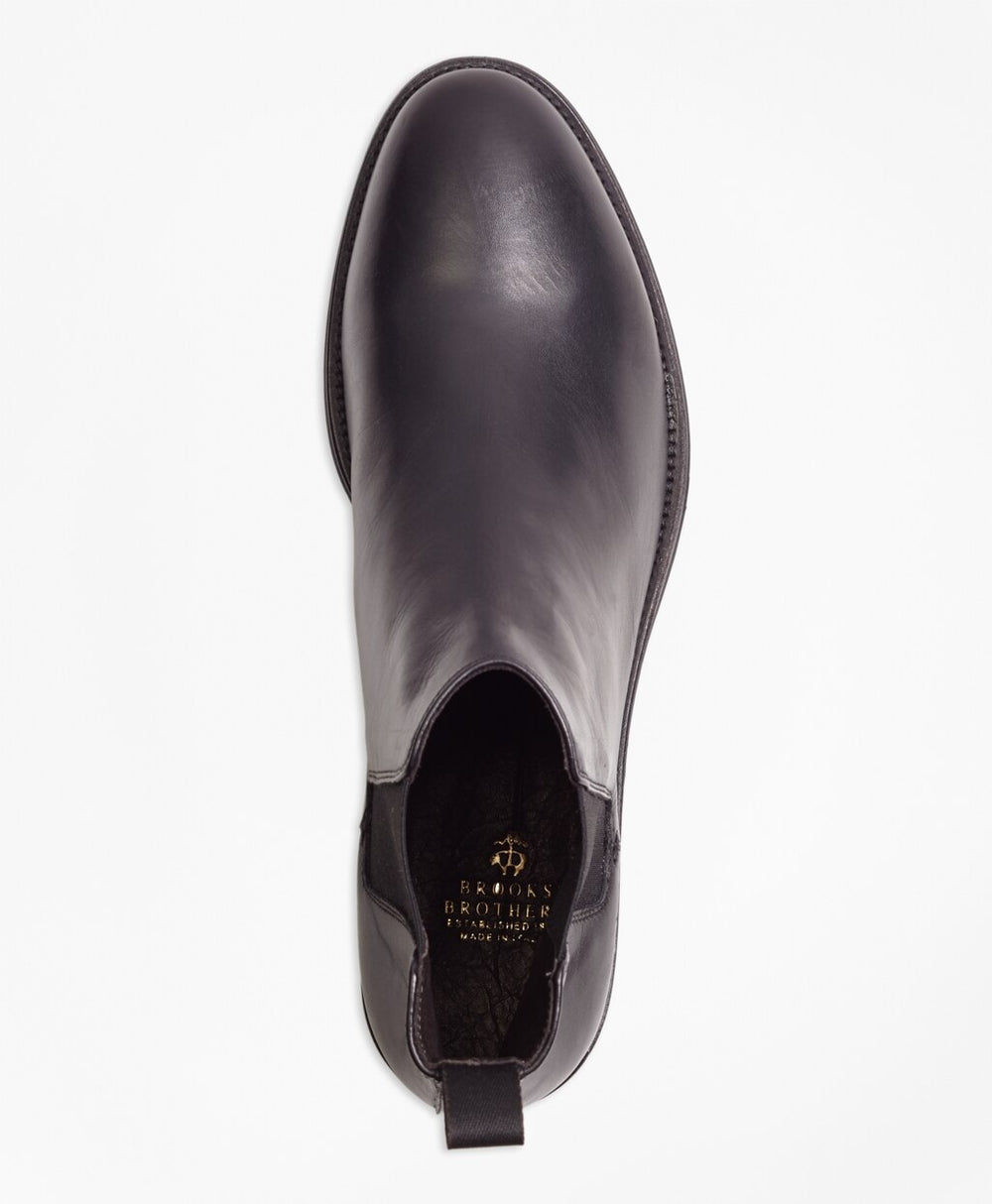 Brooks Brothers Men Leather Chelsea Boots