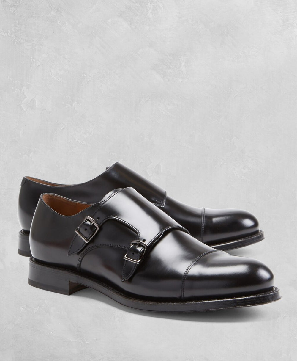 Brooks Brothers Men Golden Fleece® Double Monk Straps