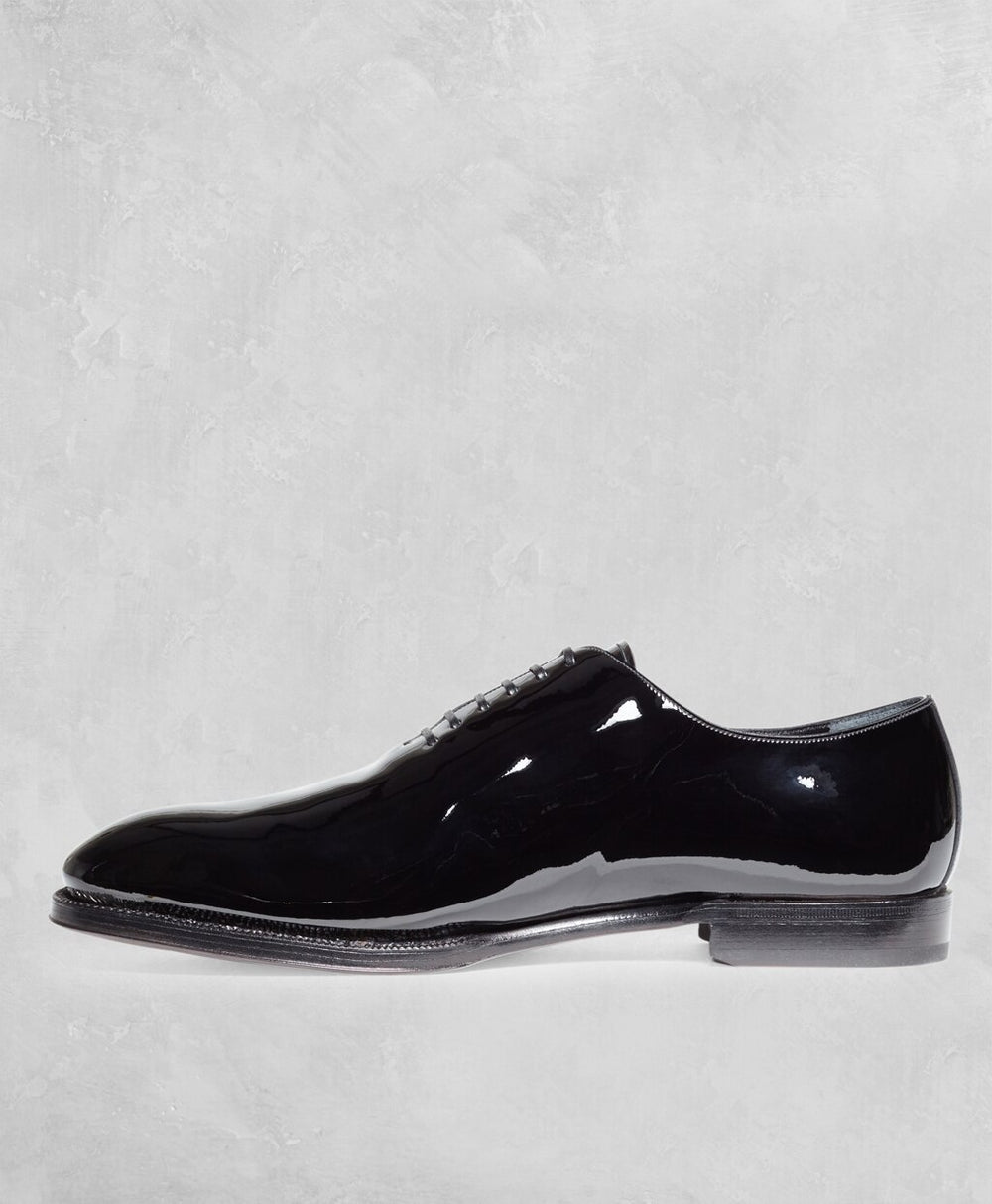 Brooks Brothers Men Golden Fleece® Patent Leather Formal Shoes