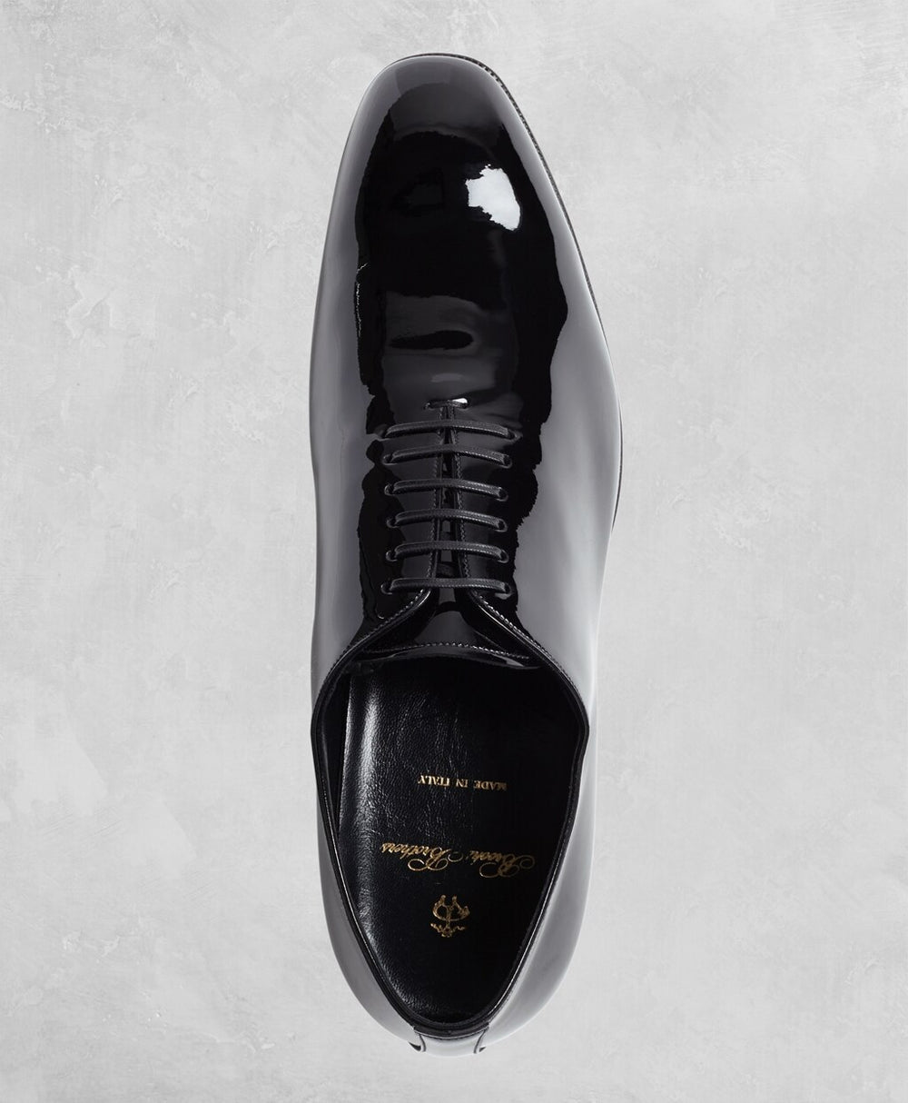 Brooks Brothers Men Golden Fleece® Patent Leather Formal Shoes