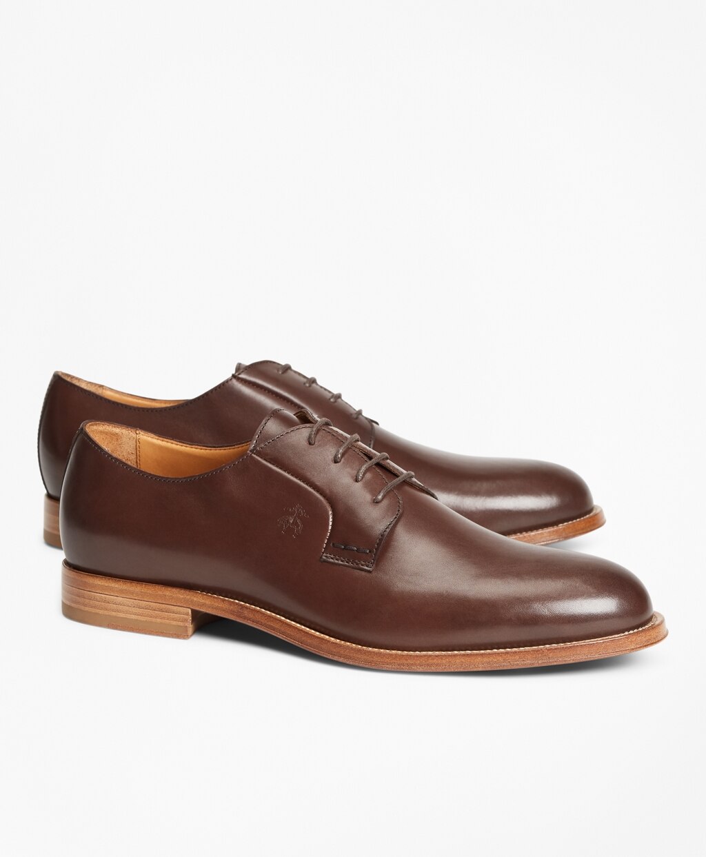 Brooks Brothers Men Leather Lace-Up Shoes