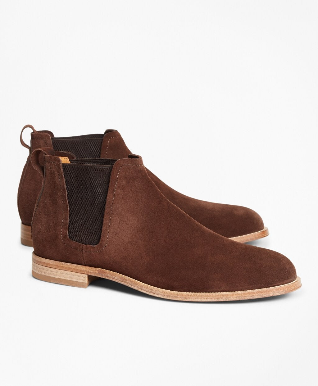 Brooks Brothers Men Chelsea Suede Boots