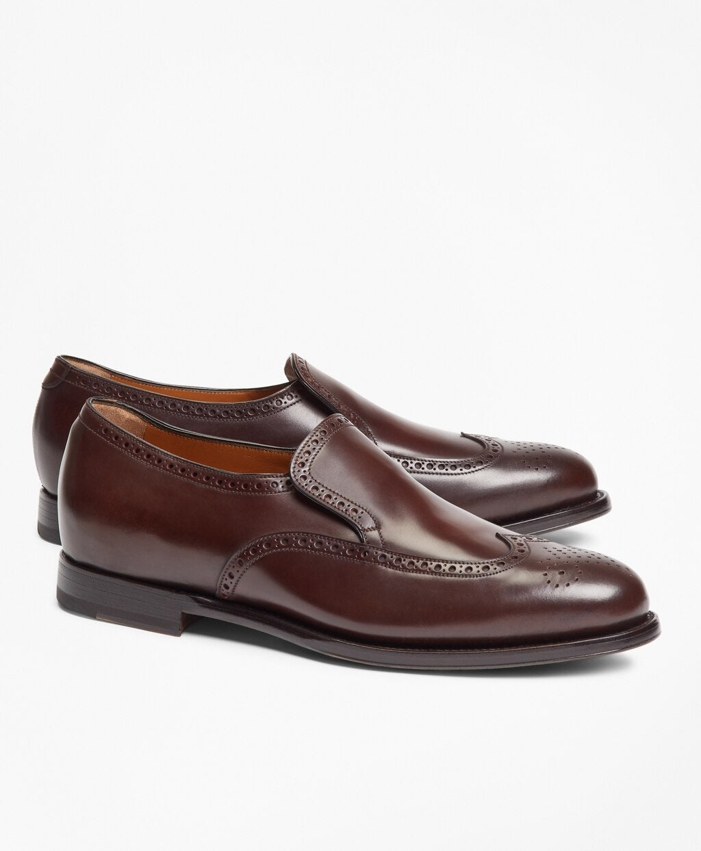 Brooks Brothers Men 200th Anniversary Limited-Edition Golden Fleece® Cordovan Wingtip Loafers