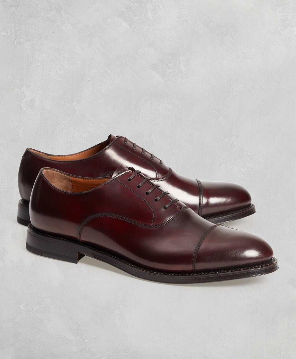 Brooks Brothers Men Golden Fleece® Cordovan Captoes