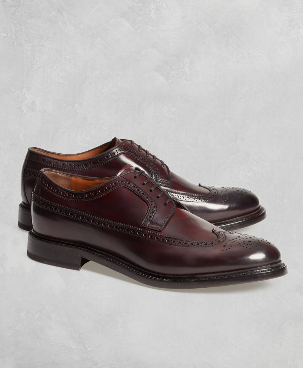 Brooks Brothers Men Golden Fleece® Cordovan Wingtips