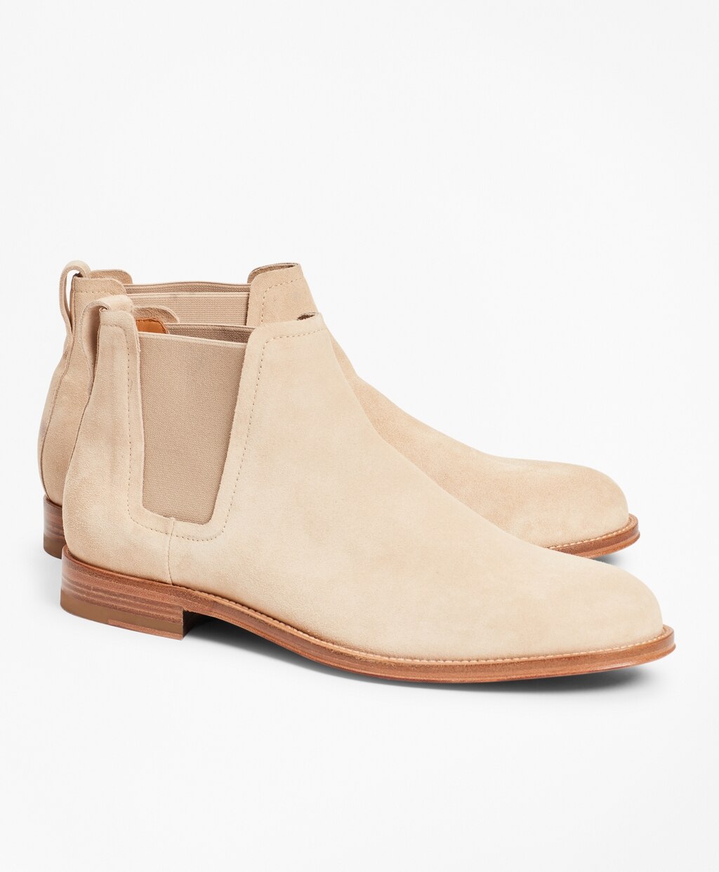 Brooks Brothers Men Suede Chelsea Boots