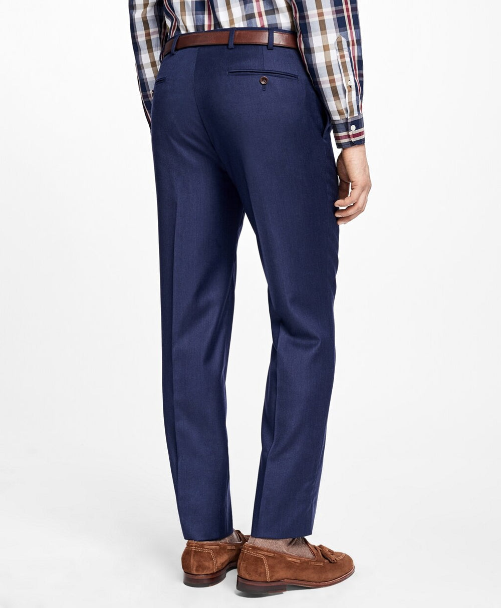 Brooks Brothers Men Regent Fit Stretch Wool Trousers