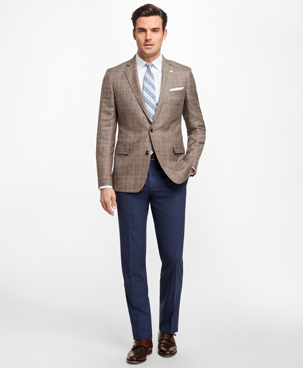 Brooks Brothers Men Regent Fit BrooksCool® Trousers