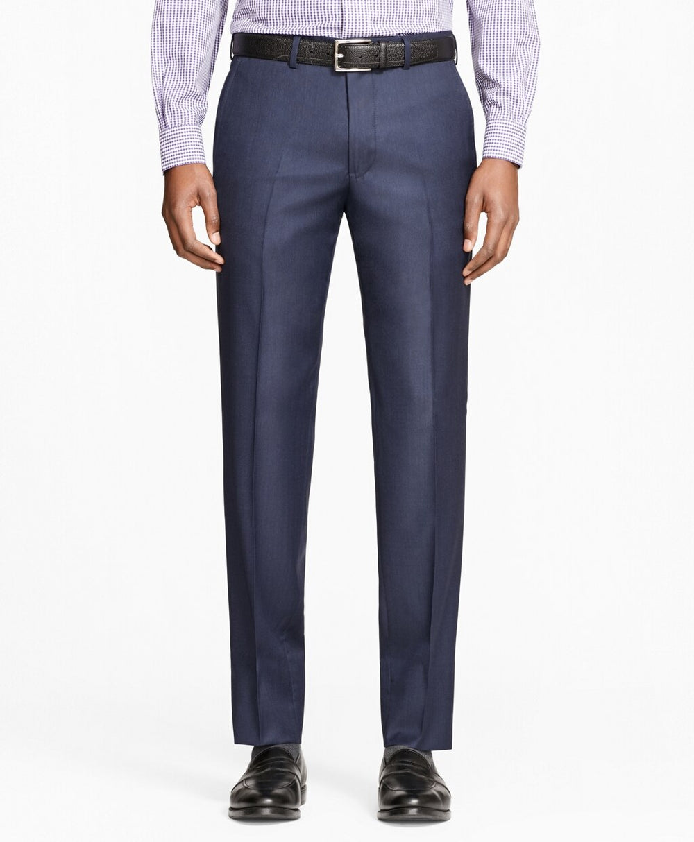 Brooks Brothers Men Milano Fit Stretch Wool Trousers