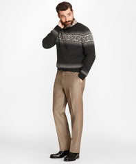 Brooks Brothers Men Madison Fit Stretch Wool Trousers