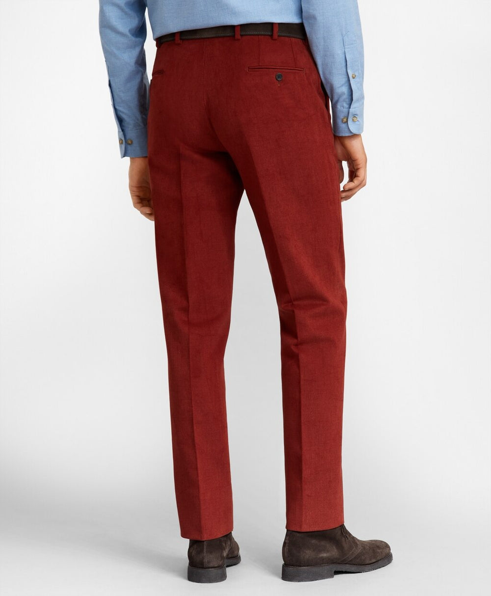Brooks Brothers Men Regent Fit Herringbone Dress Trousers