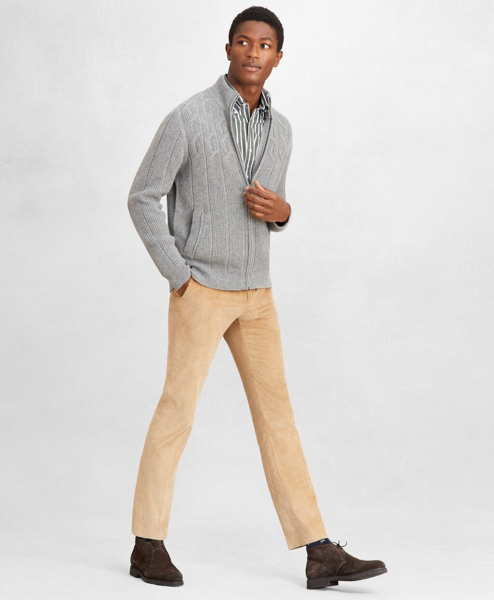 Brooks Brothers Men Golden Fleece® Corduroy Chino Trousers