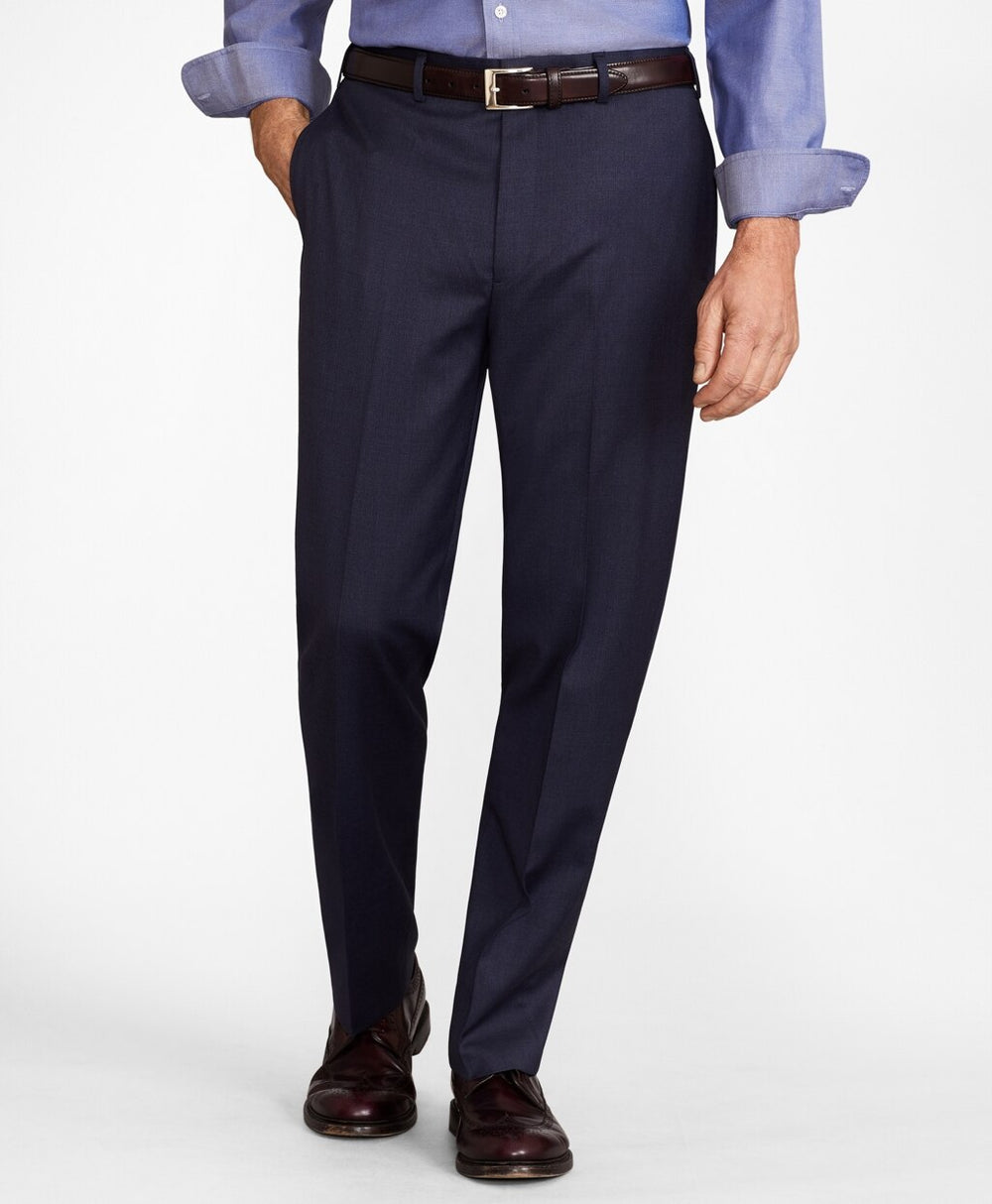 Brooks Brothers Men BrooksFlex™ Madison-Fit Wool Trousers