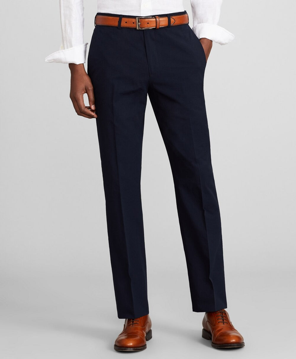Brooks Brothers Men Milano Fit Seersucker Trousers
