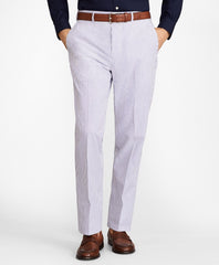 Brooks Brothers Men Madison Fit Stripe Seersucker Trousers
