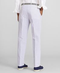 Brooks Brothers Men Milano Fit Stripe Seersucker Trousers