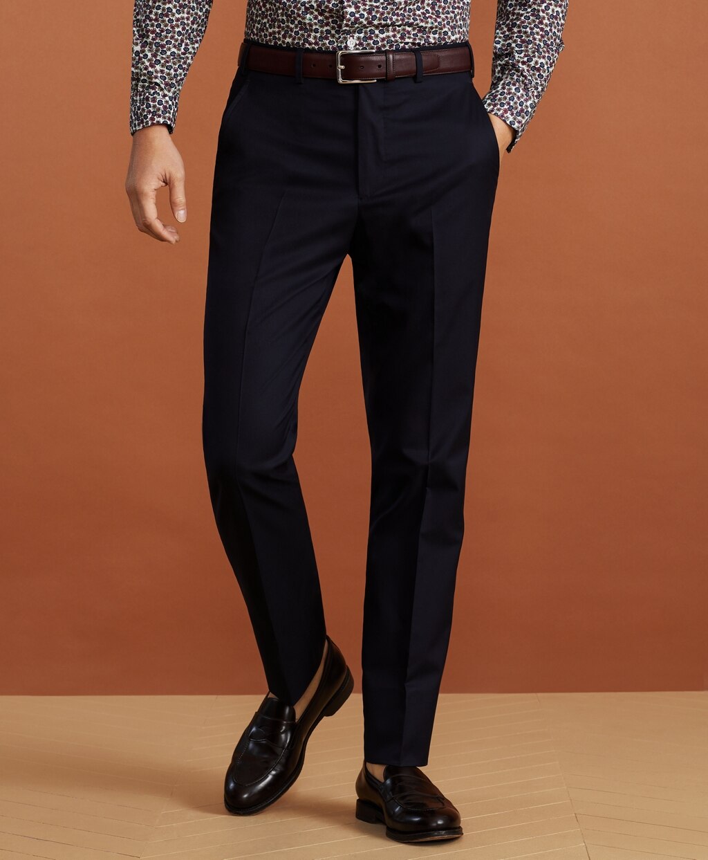 Brooks Brothers Men Golden Fleece® Sea Island Cotton Chino Trousers