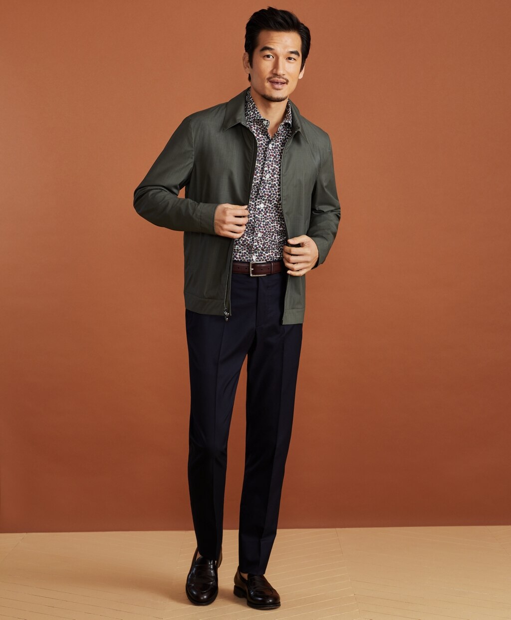 Brooks Brothers Men Golden Fleece® Sea Island Cotton Chino Trousers