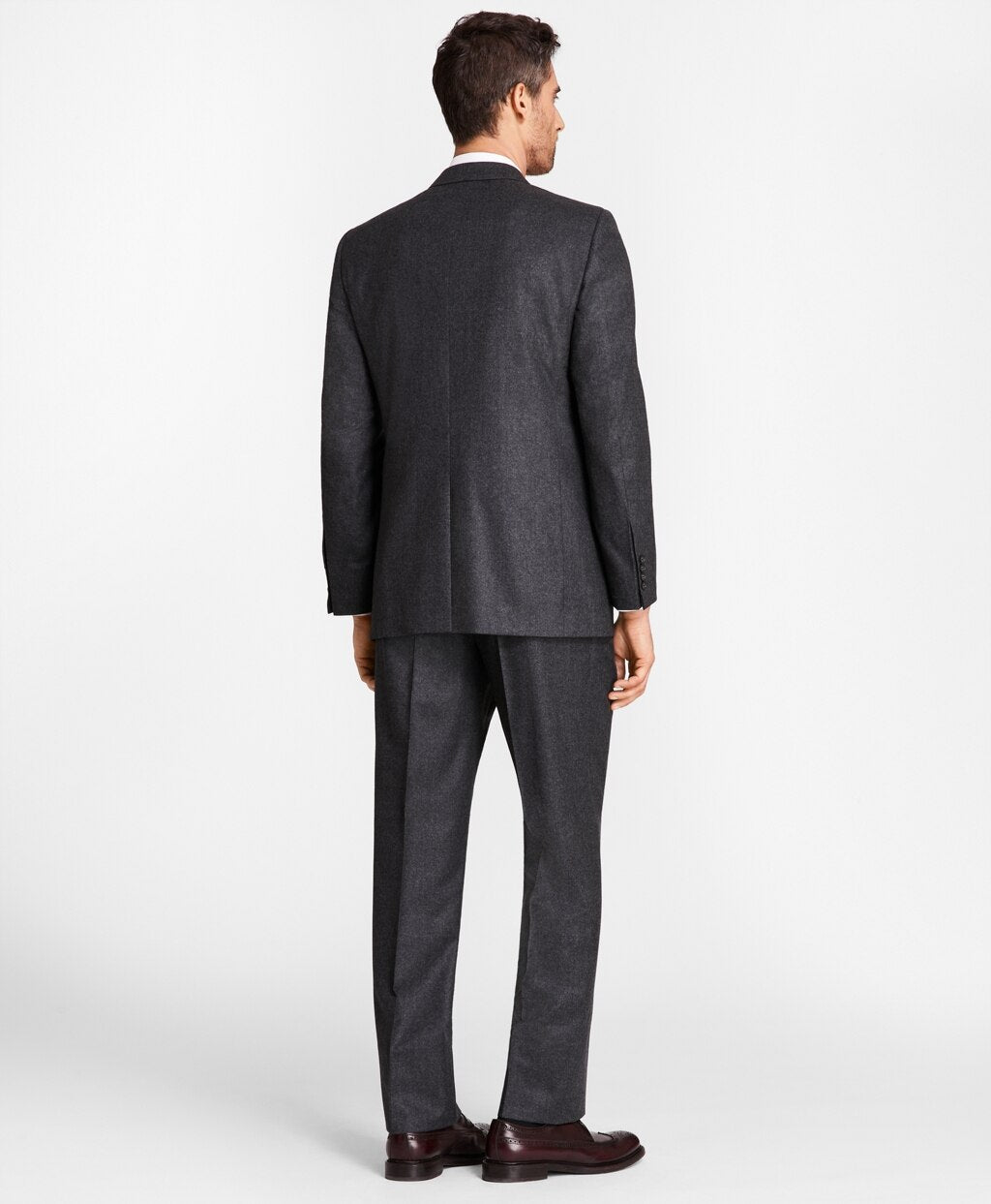 Brooks Brothers Men Madison Fit Stretch Flannel 1818 Suit