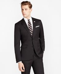 Brooks Brothers Men Milano Fit Stretch Wool Two-Button 1818 Suit