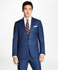 Brooks Brothers Men Regent Fit Sharkskin 1818 Suit