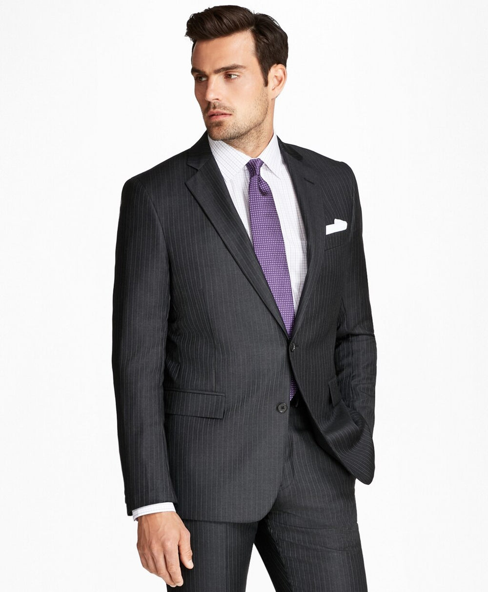 Brooks Brothers Men Regent Fit Multi-Stripe 1818 Suit