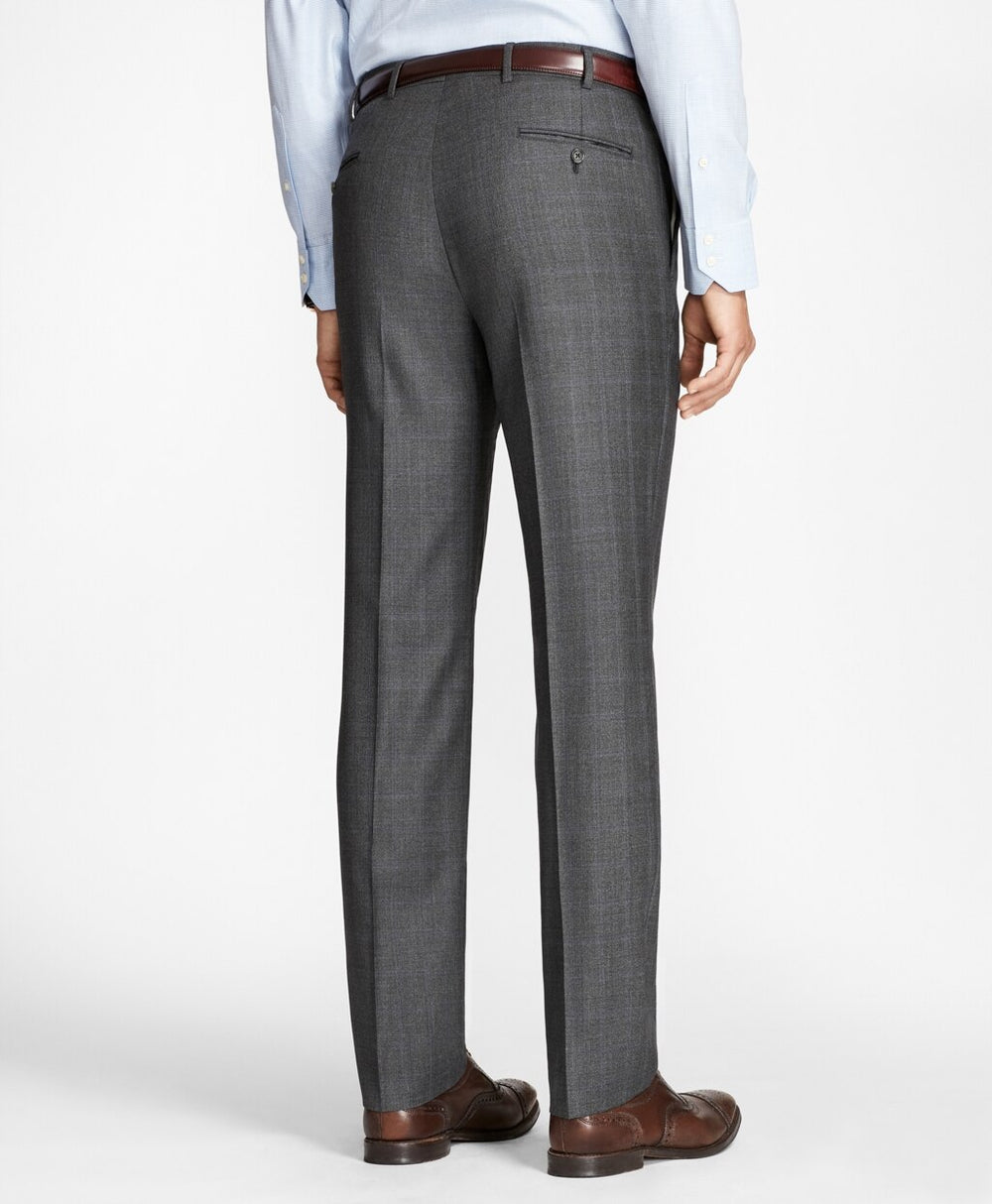 Brooks Brothers Men Regent Fit Open Plaid 1818 Suit
