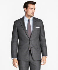 Brooks Brothers Men Regent Fit Open Plaid 1818 Suit