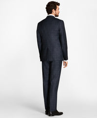 Brooks Brothers Men Golden Fleece® Regent Fit  Windowpane Suit