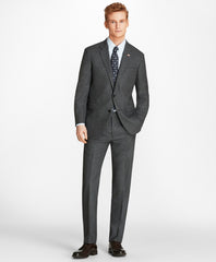 Brooks Brothers Men Milano Fit Grey 1818 Suit