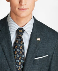 Brooks Brothers Men Milano Fit Mini-Check 1818 Suit
