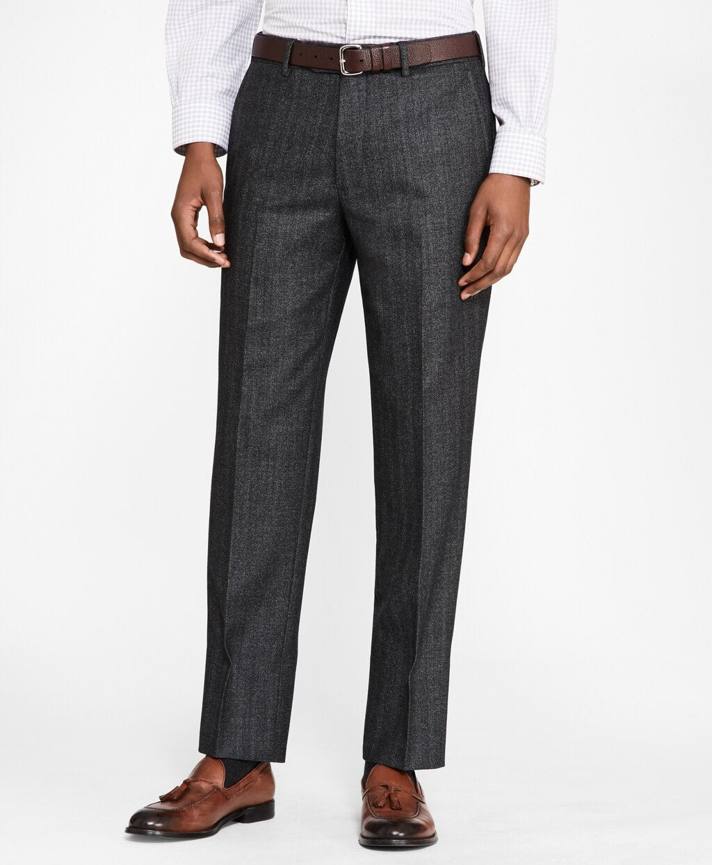 Brooks Brothers Men Milano Fit Herringbone 1818 Suit