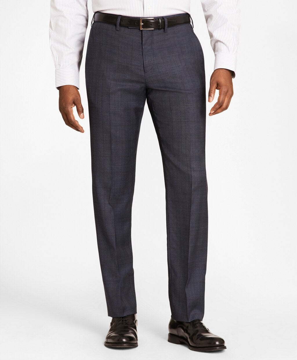 Brooks Brothers Men Regent Fit Saxxon™ Wool Blue Plaid 1818 Suit