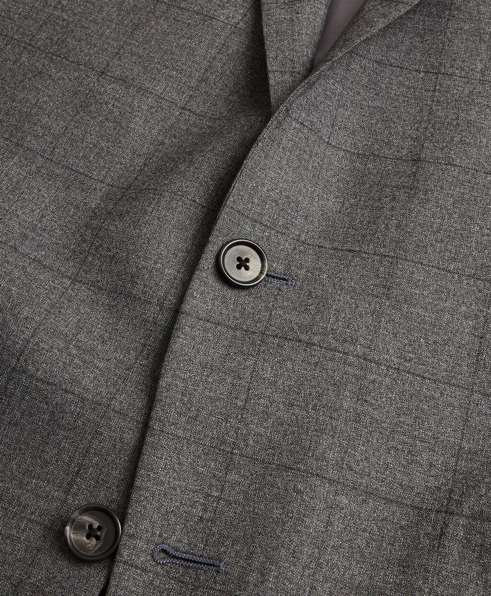 Brooks Brothers Men Regent Fit Blue Windowpane 1818 Suit