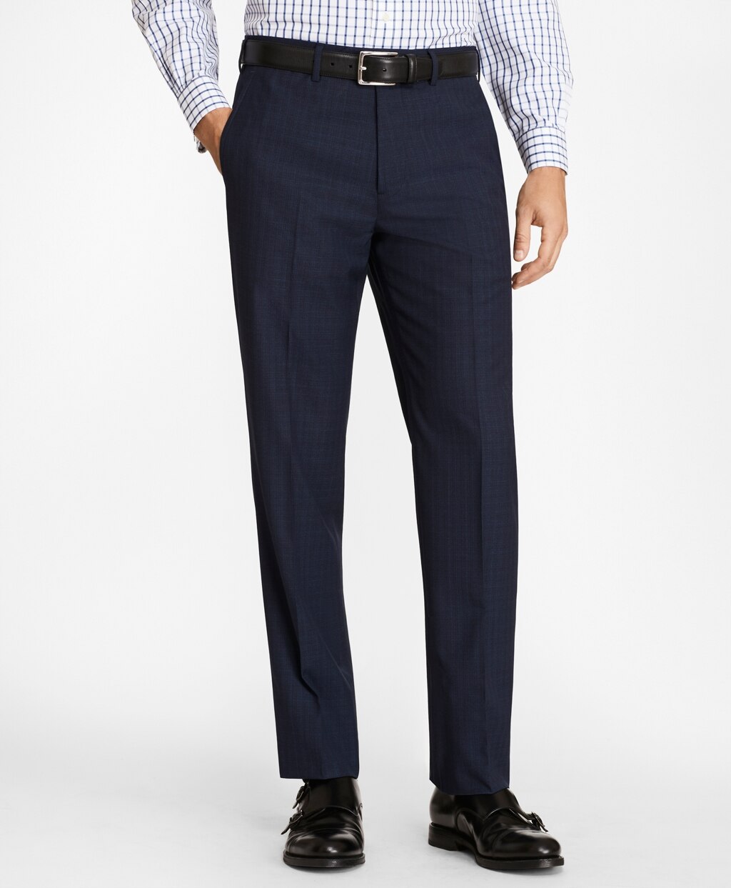 Brooks Brothers Men Regent Fit  Textured Weave 1818 Suit