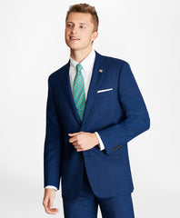 Brooks Brothers Men Regent Fit Plaid 1818 Suit